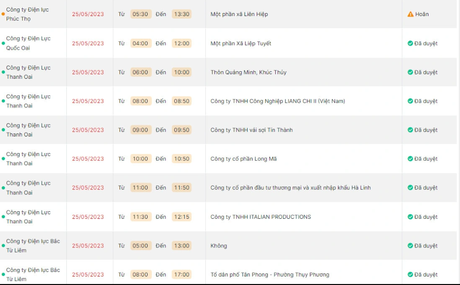 Lich cat dien Ha Noi ngay 25/5: Nhieu khu o pho co bi mat dien 8 tieng-Hinh-8