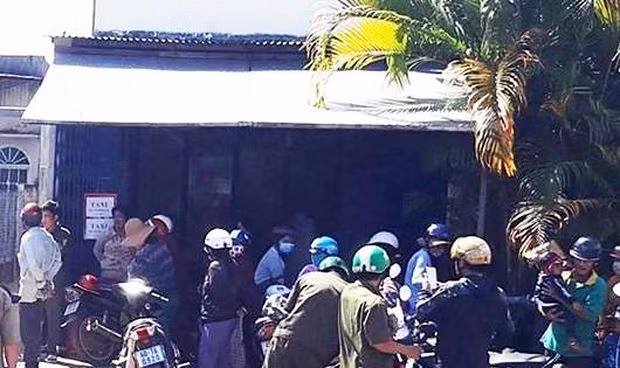 Ngôi nhà nơi xảy ra vụ án mạng.