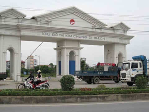 Khu đô thị mới Kim Chung - Di Trạch.