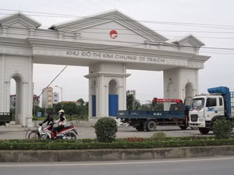Khu đô thị mới Kim Chung - Di Trạch.