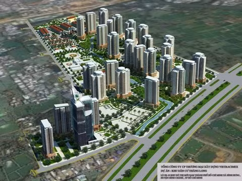 Khu đô thị mới Nam Sài Gòn.