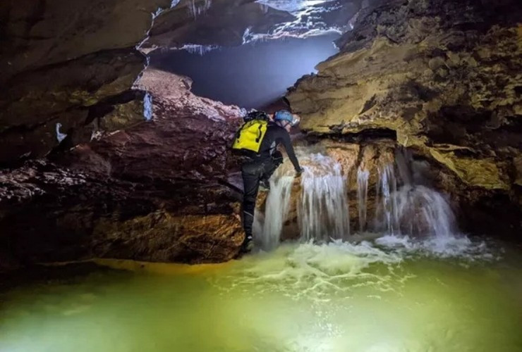 Vẻ đẹp nguyên sơ của hang động mới phát hiện.