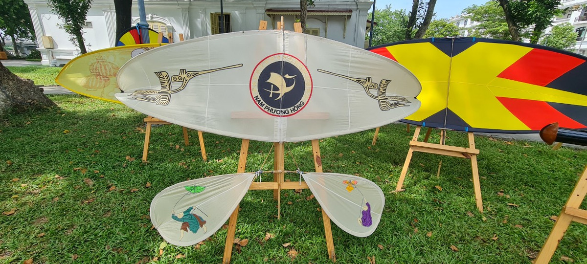 Một tác phẩm diều độc đáo của các nghệ nhân Nam Định.