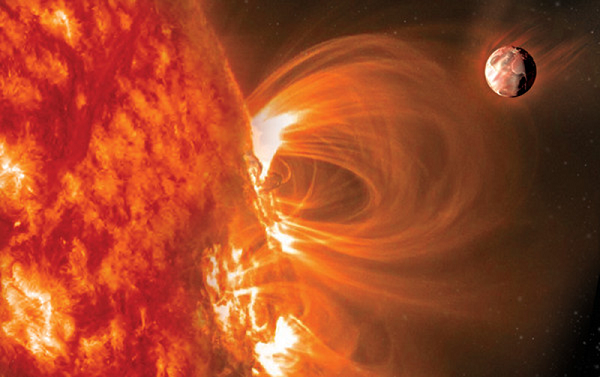 Vì vậy Cơ quan Quản lý khí quyển và đại dương Mỹ (NOAA) đã đưa ra lời cảnh báo về nguy cơ mất điện vô tuyến sóng ngắn ở khu vực Đại Tây Dương.