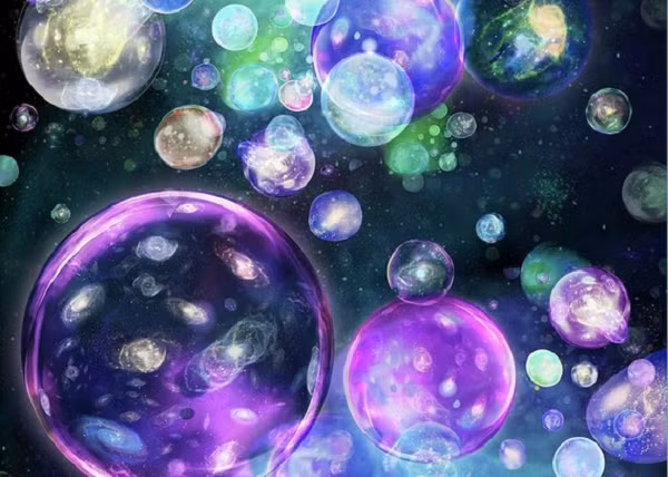 Để chứng minh một loạt các đặc điểm cơ bản của vũ trụ chúng ta, như tình trạng lạm phát khi có các hạt của vũ trụ khác nhảy sang vũ trụ của chúng ta, tiến sĩ Galitski đã xây dựng một mô hình toán học khái quát hóa trường hợp của hai tấm graphene (vũ trụ 2D) lên các vũ trụ nhiều chiều hơn, bao gồm cả không gian 4 chiều của chúng ta.