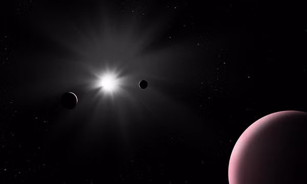 Các lớp bên ngoài của ngôi sao sao đó bị thổi bay trong vụ nổ siêu tân tinh, vụ nổ ngoạn mục nhất của tự nhiên. Lõi còn lại của ngôi sao, khoảng hai mươi cây số và dày đặc với các neutron, được gọi là một ngôi sao neutron.