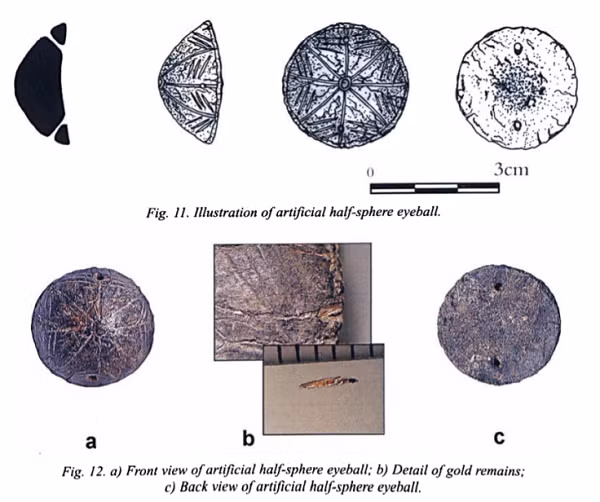 Được biết, cổ vật quý giá này được tìm thấy trong hài cốt của một phụ nữ quyền quý chôn cất tại Shahr-e Sukhteh. Sở dĩ người dân gọi đây là Thành phố Bùng cháy" bởi một vụ hỏa hoạn được cho là nguyên nhân khiến nó bị bỏ hoang từ năm 2.350 trước Công Nguyên, dù trước đó là một thành đô vô cùng thịnh vượng.
