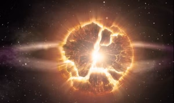 Nghiên cứu đã giúp chứng minh siêu tân tinh có đủ sức mạnh để "uốn cong" không thời gian và khiến con người nhìn thấy những hình ảnh như được gửi qua một cỗ máy thời gian.