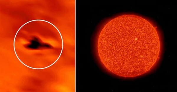 Không phải là lần đầu tiên những thợ săn UFO tìm thấy bằng chứng có vật thể lạ bay xung quanh Mặt Trời.