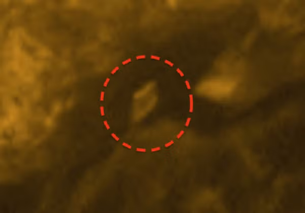 Năm ngoái, một "tam giác đen" đã tình cờ bị phát hiện khi đang bay lơ lửng gần Mặt trời.