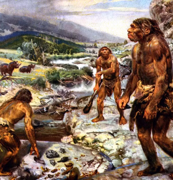 Vì vậy họ hiền hoà hơn, không phát triển để trở thành kẻ đứng đầu chuỗi thức ăn. Dù những Homo sapiens đầu tiên vẫn săn và ăn các quái thú, nhưng ít hơn nhiều.