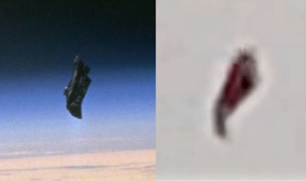 Với hình dáng mà con người chụp được, vệ tinh bí ẩn này được đặt cho cái tên "Hiệp sĩ đen" (Black Knight). Những nghiên cứu UFOs cho rằng "Hiệp sĩ đen" có quỹ đạo quay quanh xung Trái Đất ở khu vực gần Bắc cực, trong quỹ đạo Địa Cực. Nó được cho là đã có từ rất lâu, cách thời đại chúng ta khoảng 13.000 năm.