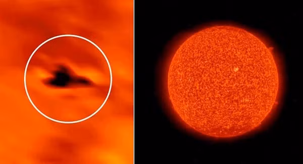 Vào tháng 9 năm 2018, tất cả bảy đài thiên văn trên khắp thế giới quan sát Mặt Trời đột ngột bị đóng cửa trong hơn mười ngày. Cùng lúc đó, Maria G. Hill, một nhà thiên văn học đến từ Indiana, Mỹ, đã nhiều lần chụp ảnh những gì có vẻ là một UFO hình đĩa lớn ở rìa Mặt Trời, kèm theo nhiều UFO nhỏ.