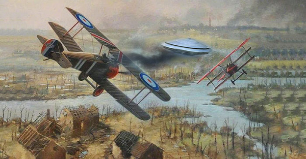 Cuốn sách “The UFO’s of the First World War” (tạm dịch: UFO của Thế chiến I) còn tiết lộ rằng, Nam tước đỏ còn là phi công đầu tiên trong lịch sử loài người bắn hạ một vật thể bay ngoài Trái đất.