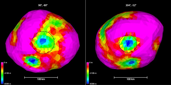 Nó có đường kính hơn 200km và chứa xấp xỉ 1% khối lượng của cả vành đai. Nó còn là tiểu hành tinh kim loại kiểu M có khối lượng lớn nhất.