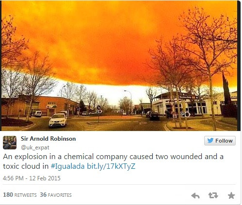 Theo tin mới nhất, vụ nổ khiến 3 người bị thương.