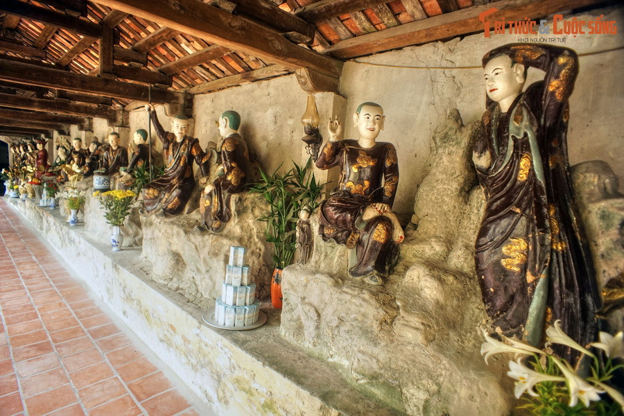 Do sử sách không ghi chép nên niên đại của các bức tượng chưa được xác định rõ ràng. Theo một số nhà nghiên cứu, những bức tượng cổ nhất của chùa Nôm có thể đã có từ thời Lý - Trần.