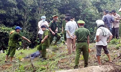 Xac dinh nghi pham trong vu 2 vo chong bi giet o Hoa Binh