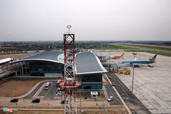 Tháng 5/2017, Cục Hàng không Việt Nam cho biết chấp thuận đề xuất xây dựng nhà ga hành khách thứ 2 tại Cảng Hàng không quốc tế Cát Bi của UBND TP Hải Phòng. Ảnh: Zing. 