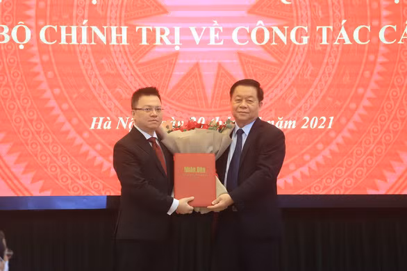 Ong Le Quoc Minh giu chuc Tong bien tap bao Nhan Dan