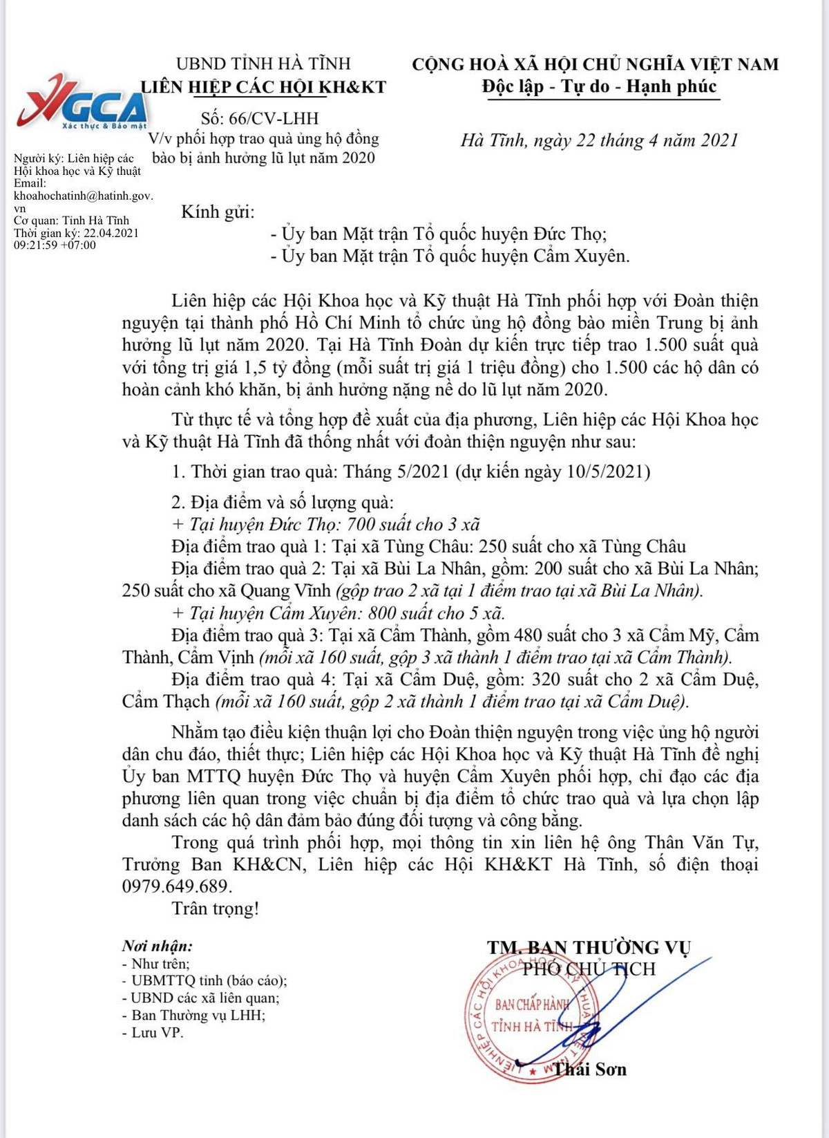 Dia phuong noi gi ve van ban tu thien cua Hoai Linh lan truyen tren mang?-Hinh-5