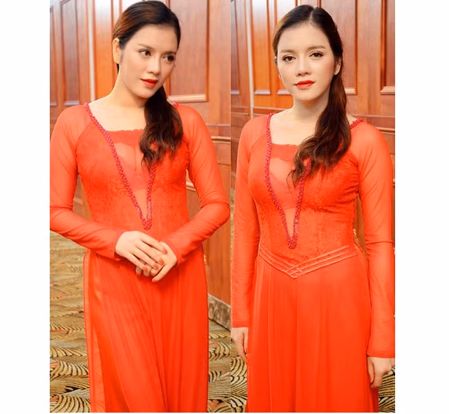 Lý Nhã Kỳ cũng từng nhận gạch đá vì những chiếc áo dài của mình.