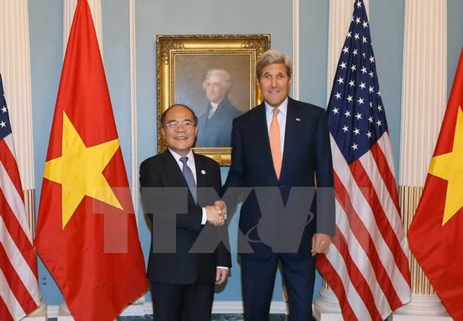 Hoat dong cua Chu tich Quoc hoi Nguyen Sinh Hung o Hoa Ky