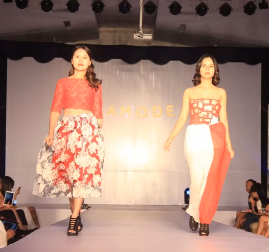 Đây là những thiết kế của chính các bạn học sinh trong CLB thời trang trường Ams.