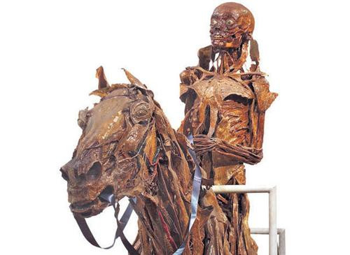 Honoré Fragonard, giáo sư giải phẫu học người Pháp ở thế kỷ 18 tạo nên bộ sưu tập nổi tiếng gồm hàng loạt thi thể người, động vật đã được lột da, ướp xác bằng công thức bí mật. Bộ sưu tập nghệ thuật kỳ dị này hiện được trưng bày tại bảo tàng Fragonard, Pháp.