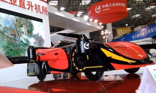 Trung Quoc ra mat o to co canh de... bay-Hinh-3