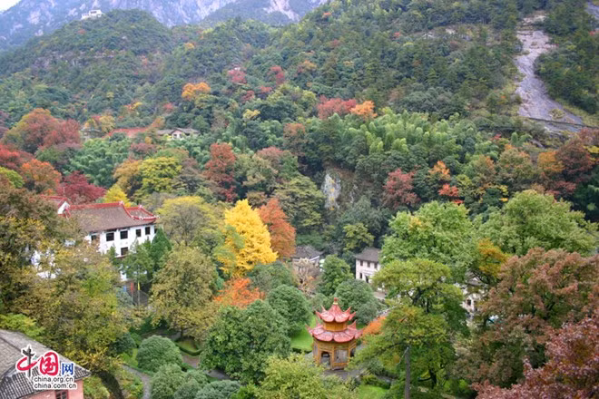 Ngày 1: Đến khu du lịch, ngồi thuyền “tình nhân Hoàng Sơn” thăm hồ Thái Bình, sau đó tới khu nghỉ dưỡng Hoàng Sơn đông để cảm nhận không khí bình yên, trong lành nơi đây. Ảnh: Zhongguo Wang.