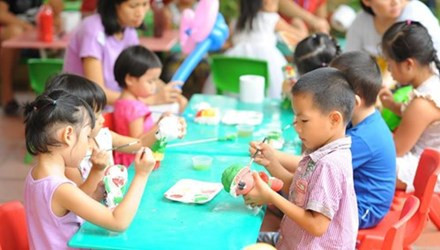 Su that thong tin bat coc tre mam non o Ha Noi