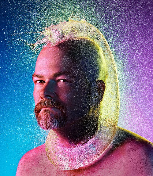 Kiểu tóc mào gà dài quấn quanh cổ