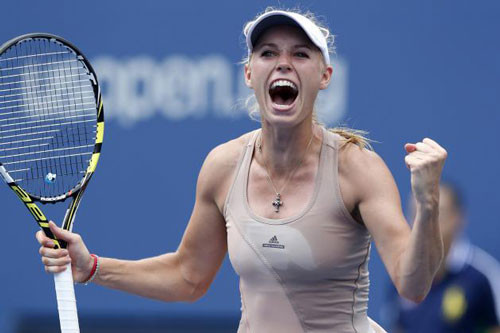 5. Tay vợt xinh đẹp Caroline Wozniacki (Đan Mạch).