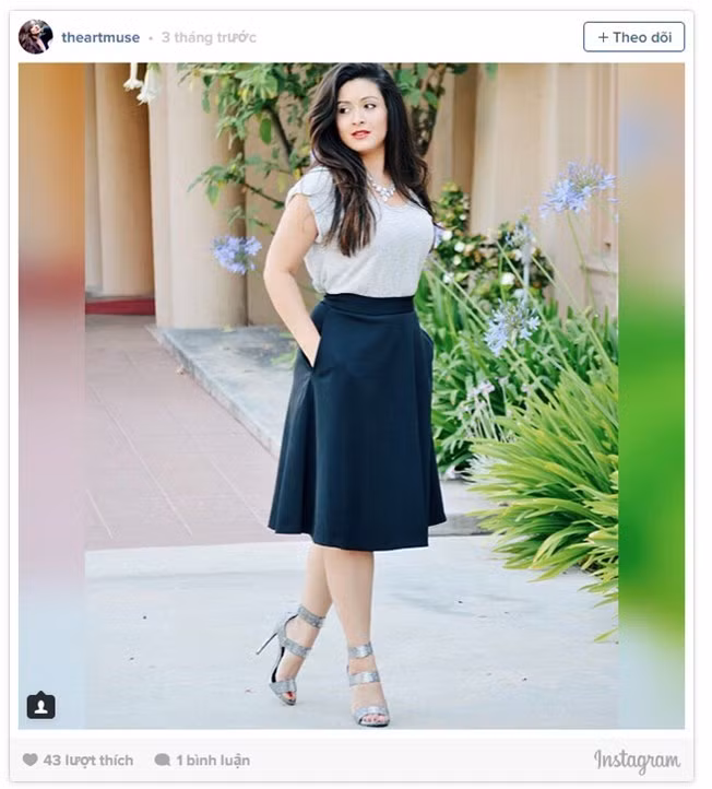 Rachel với tên Instagram: The Art Muse.