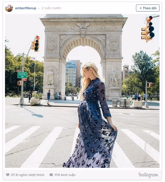 Amber Clark với tên Instagram: AmberFillerUp.