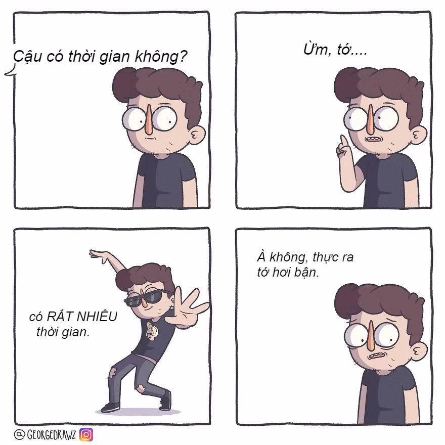 Giả vờ bận rộn là cách hội độc thân hay làm để khiến bản thân trông bớt đáng thương hơn trong mắt người khác.