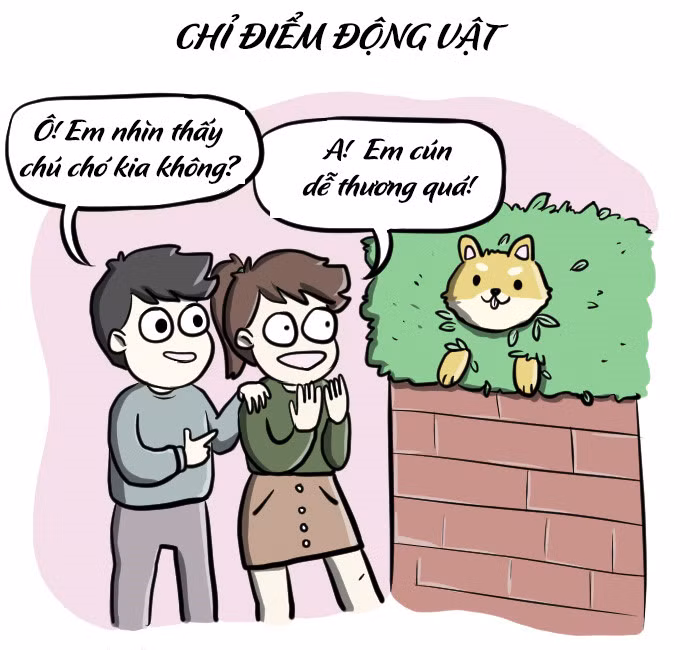 Biết con gái yêu thích thú cưng nên phái mạnh sẽ giúp người yêu chiêm ngưỡng đủ loại động vật dễ thương khi đi trên đường. Không cần mất công ngắm nghía mà vẫn biết những điều thú vị thì thật tuyệt!