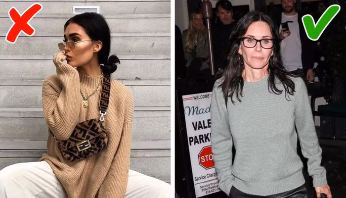 Áo oversize. So với áo khoác lông thú, áo oversize vẫn duy trì được sức hút của mình với phái đẹp. Dù vậy, không thể phủ nhận điểm trừ không tôn dáng của loại áo này. Thay vào đó, chị em dần chuyển sang lựa chọn cách phối đồ mùa đông với áo dệt kim ôm người vừa đủ.