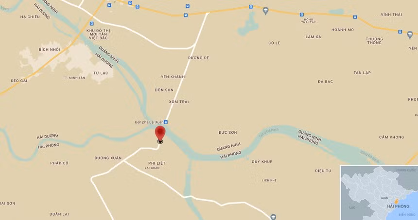 Hải Phòng: Dự kiến chi 1.322 tỷ làm đường nối với Quảng Ninh Hai Phong: Du kien chi 1.322 ty lam duong noi voi Quang Ninh