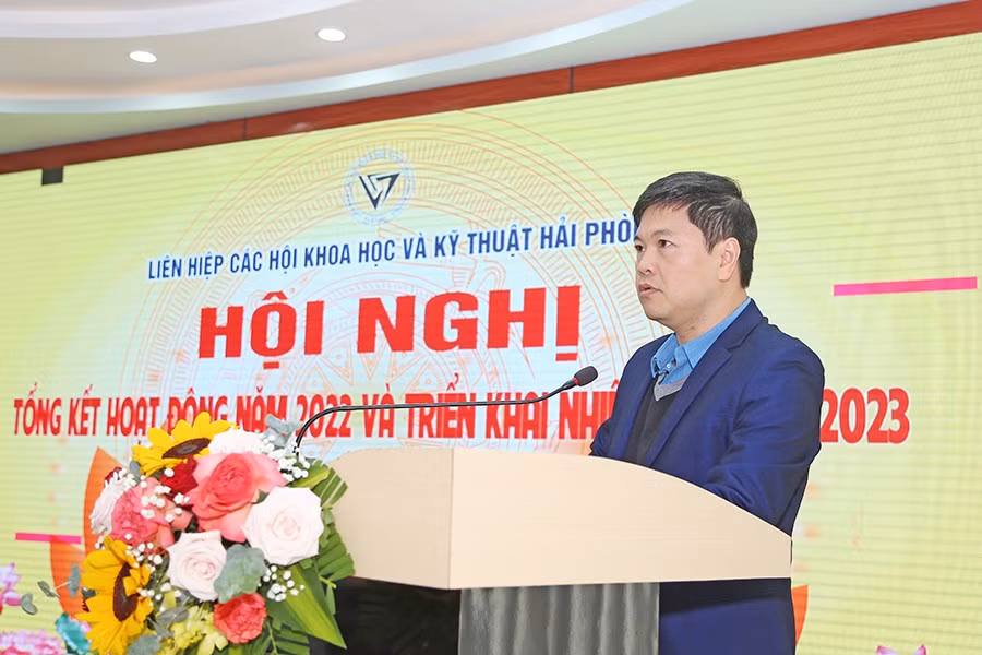 Lien hiep cac Hoi KH&KT Hai Phong tong ket cong tac nam 2022-Hinh-2