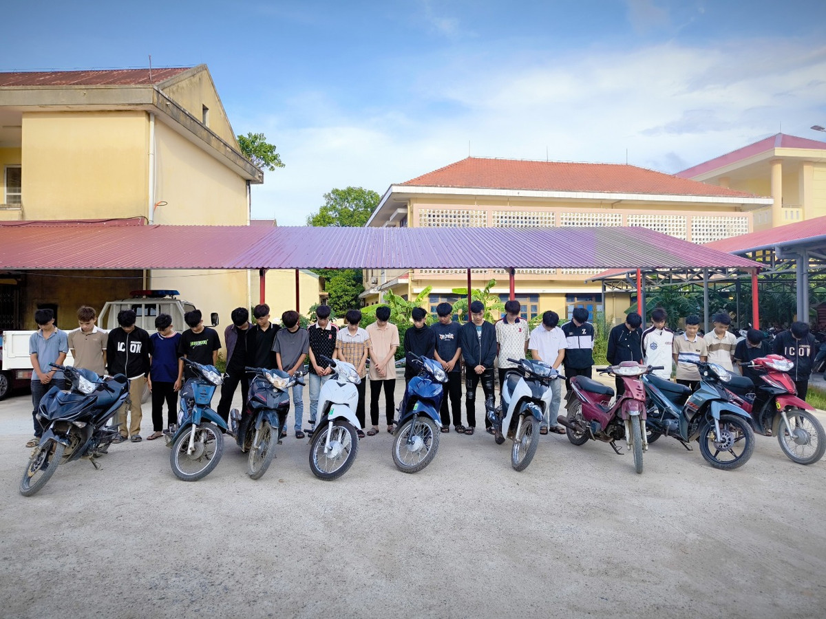 Kịp thời ngăn chặn vụ hỗn chiến trong đêm ở Quảng Bình Kip thoi ngan chan vu hon chien trong dem o Quang Binh