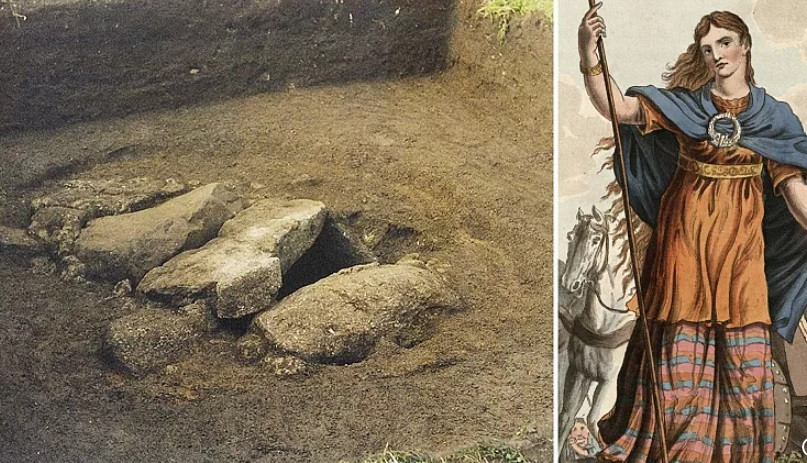 Nhà sinh vật Stark cho biết thêm giới nghiên cứu chưa thể hiểu hết về tính biểu tượng của các hiện vật tìm thấy trong mộ. Thế nhưng, sự kết hợp giữa thanh kiếm và chiếc gương cho thấy người phụ nữ này có thể có địa vị cao trong cộng đồng và có thể từng đóng vai trò chỉ huy trong trận chiến tại địa phương, tổ chức hoặc lãnh đạo các cuộc đột kích nhắm vào quân địch.