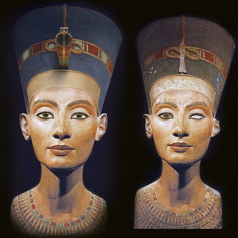 Vào năm 1331 trước Công nguyên, Nữ hoàng Nefertiti qua đời. Đến nay, giới chuyên gia vẫn chưa tìm thấy lăng mộ và thi hài của vị nữ hoàng nổi tiếng Ai Cập này.