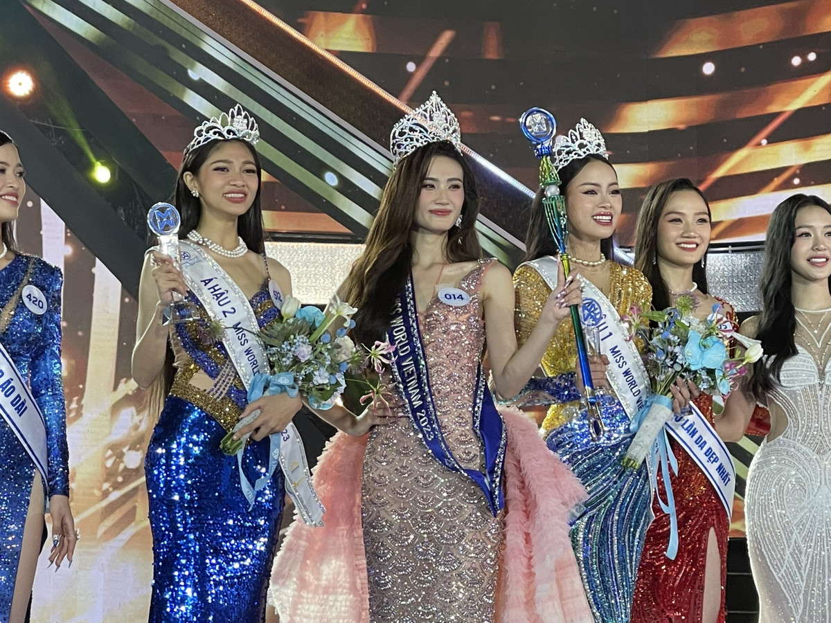 Top 3 Miss World Vietnam 2023