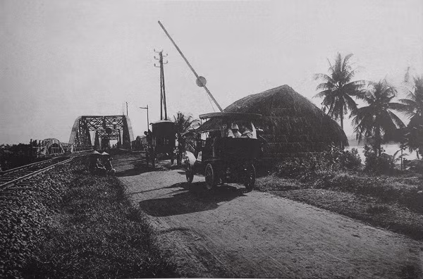 Cầu Bình Lợi hơn 100 năm trước.