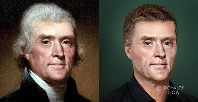 Thomas Jefferson - Tổng thống thứ 3 của nước Mỹ.