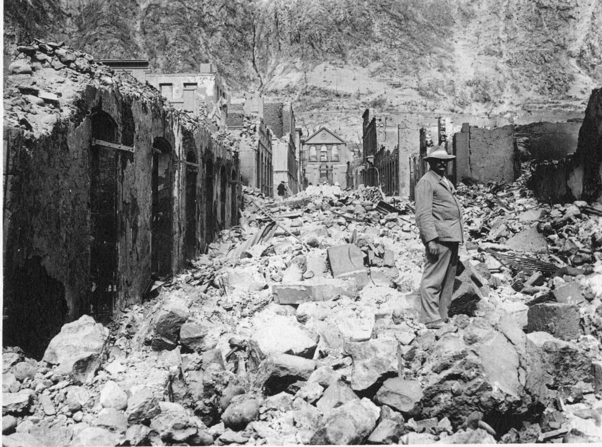 Điều kỳ lạ và bất ngờ là có một người may mắn sống sót trong thảm kịch trên. Người đó chính là Auguste Ciparis.