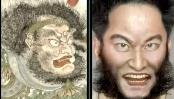 Trong khi đó, La Quán Trung mô tả Trương Phi "cao tám thước, đầu báo, mắt trợn tròn, râu hùm vểnh ngược, hàm én". Theo đó, võ tướng này có vẻ ngoài hung dữ, thậm chí có phần xấu xí. Hình ảnh do AI phục dựng cũng cho thấy Trương Phi có tướng mạo dữ dằn, khó gần, thậm chí khiến người đối diện sợ hãi..