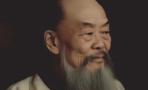 Thông qua tranh vẽ và các ghi chép, AI phục dựng hình ảnh Khổng Tử là một ông lão có vẻ gương mặt hiền từ, toát lên sự thông thái.